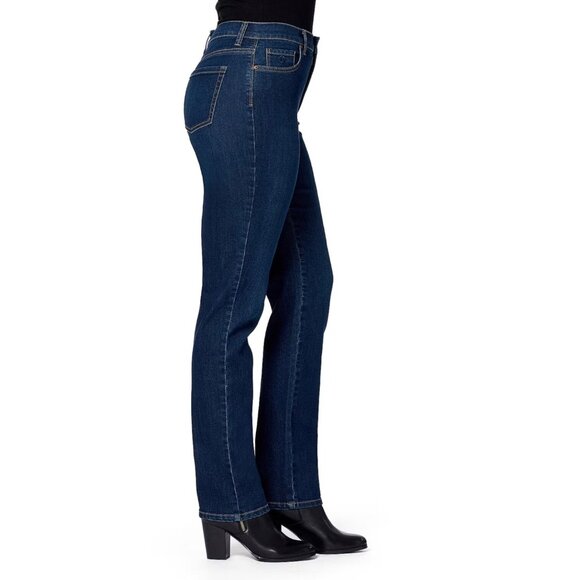 Gloria Vanderbilt Amanda 14 Short Slim Leg Denim Jeans NWT New - Picture 6 of 7